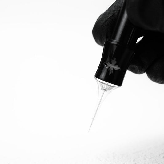 How to use the single needle tattoo