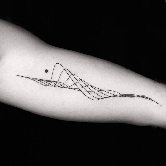 yes needle fine line tattoos